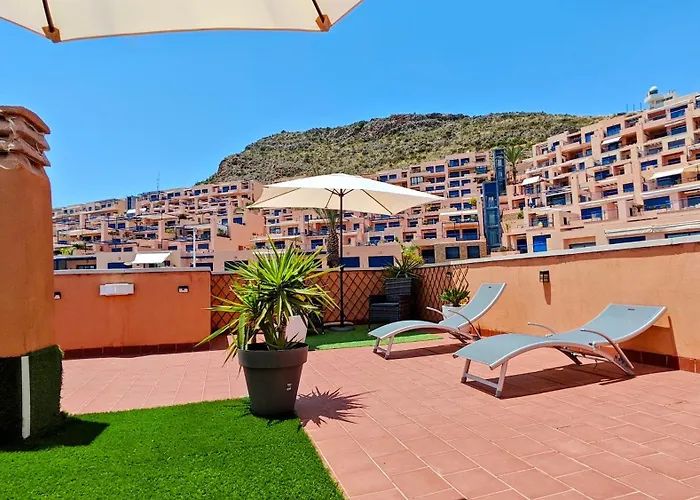 Апартаменты Espectacular Atico En Playa Мохакар